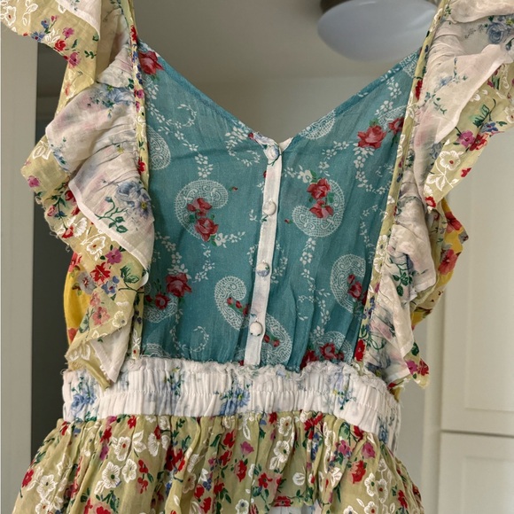Love Shack Fancy floral mini dress! Size small, great condition! - Picture 2 of 5